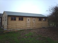 30 x 16 Cricket Pavilion - used by local Cricket Club for changing facilities