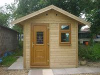 8 x 12 Studio Office with u-PVC door and windows. 