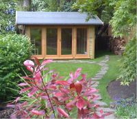 14 x 10 Orchard Room with French Double Doors and matching sidelights. 